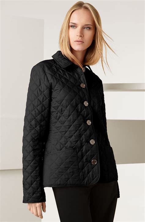 burberry brit quilted|burberry coats for women.